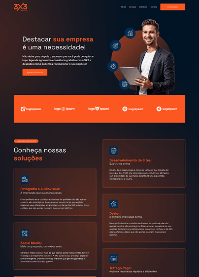 Landing Page – 3X3