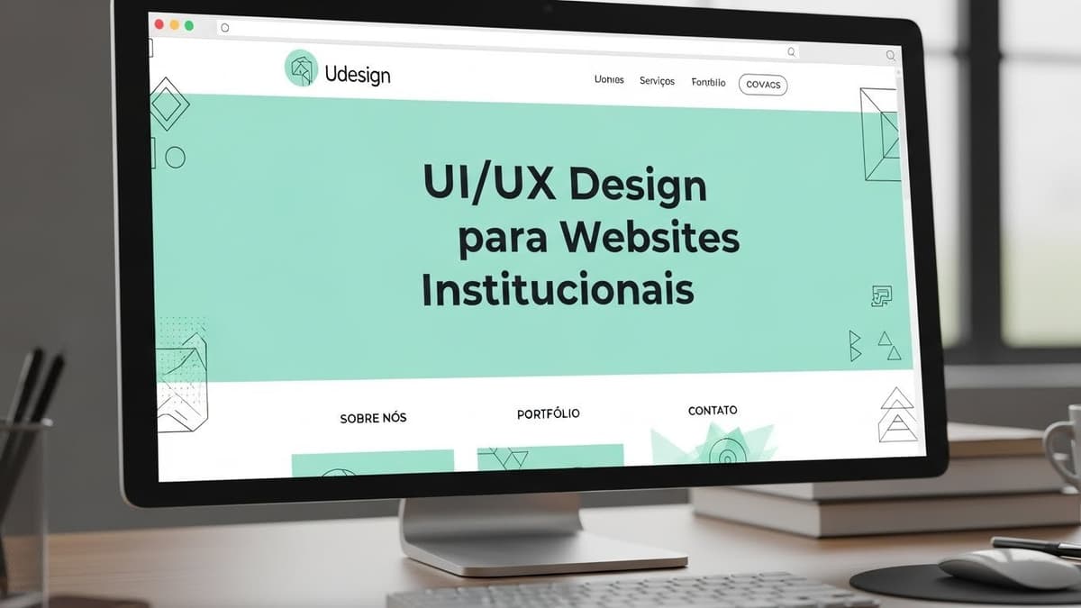 UI/UX Design para Sites Institucionais