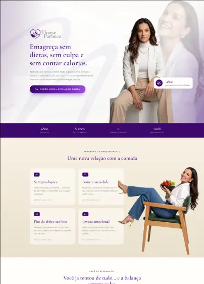 Institucional – Thayse Pacheco Nutrição