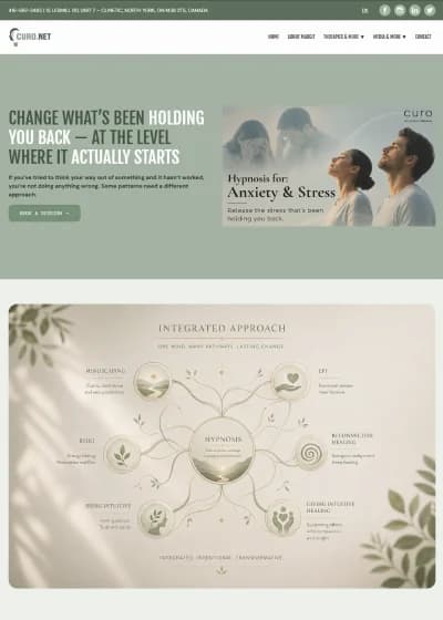 Redesign de Site Institucional para Curo