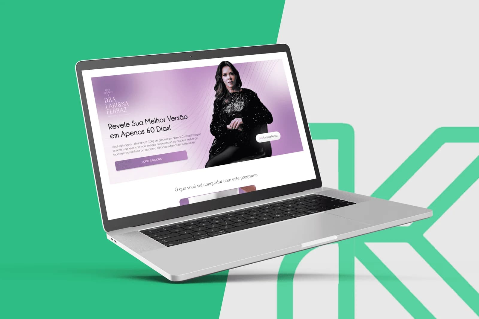 Landing Page – Larissa Ferraz