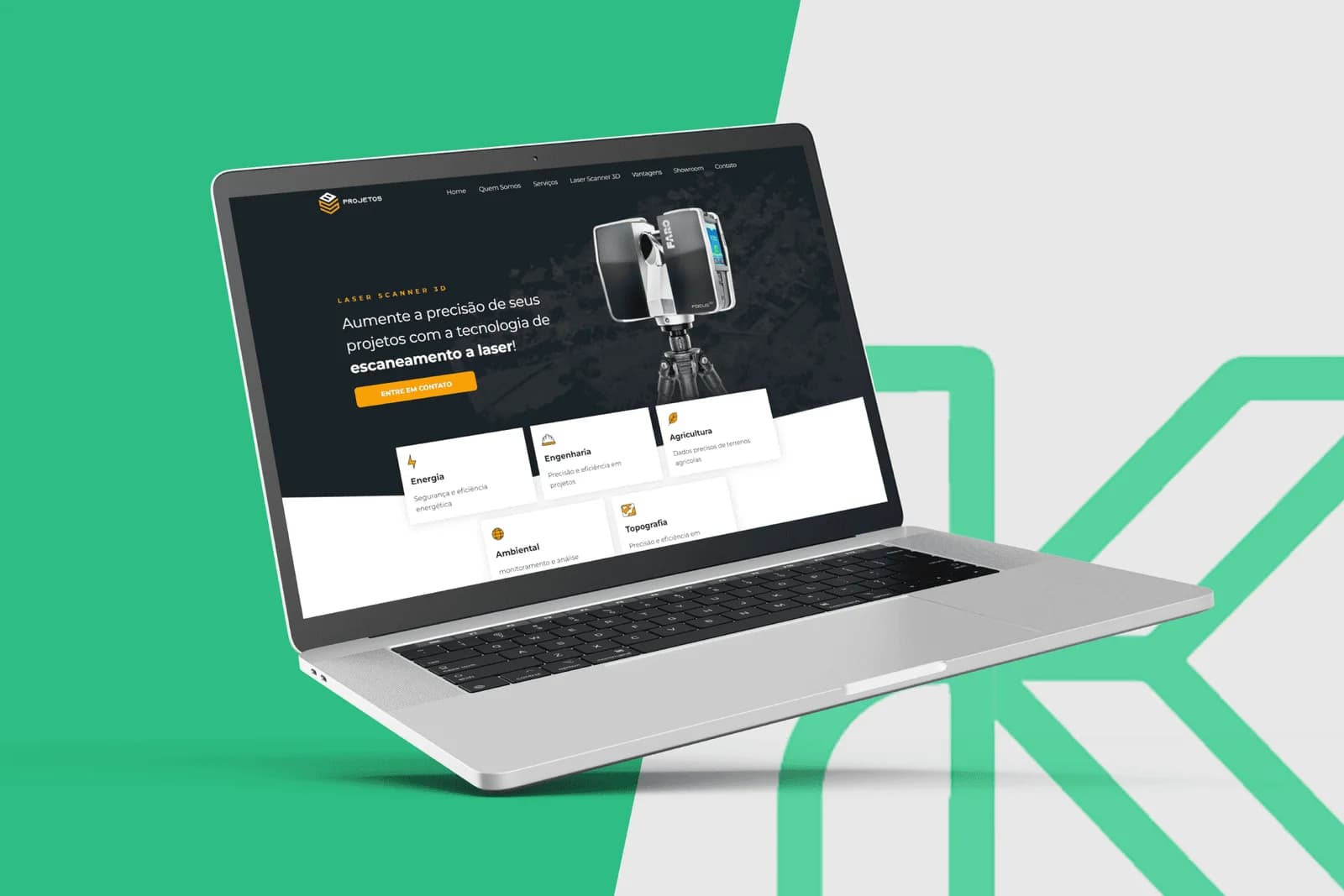 Landing Page – BS Projetos