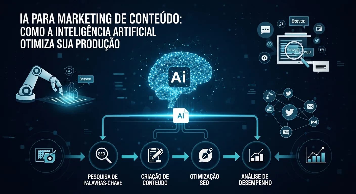 IA para Marketing de Conteúdo: Como a Inteligência Artificial Otimiza Sua Produção