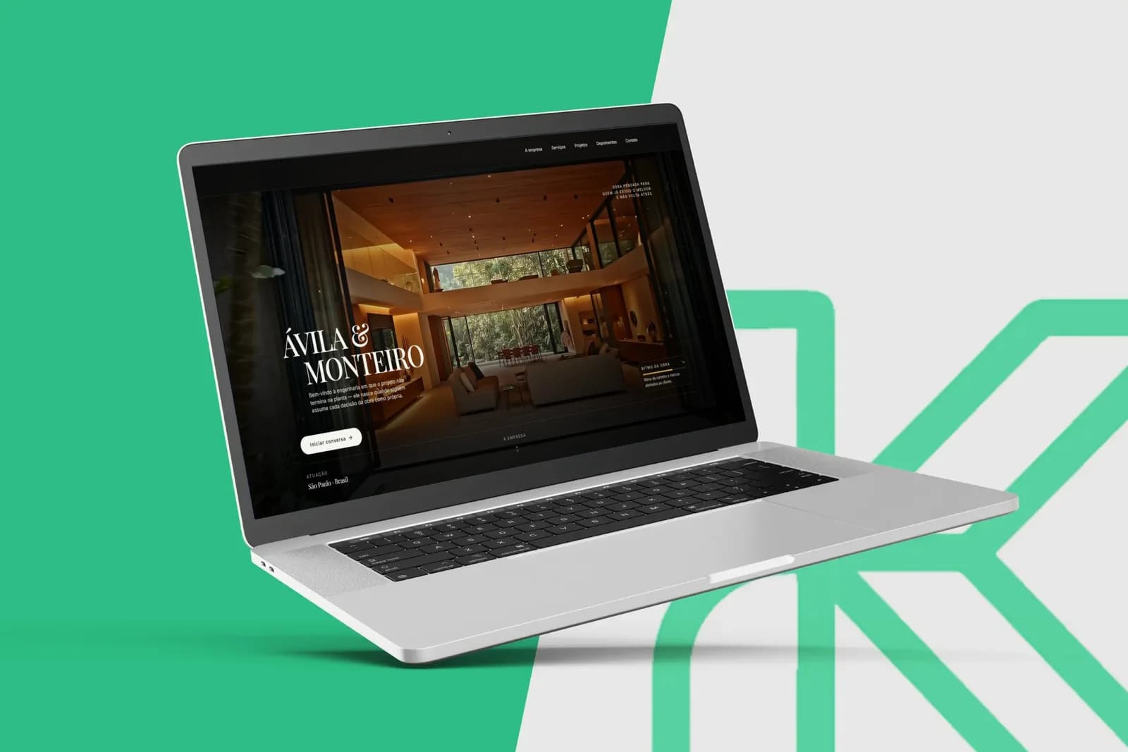 Institutional Website – Ávila & Monteiro Engineering